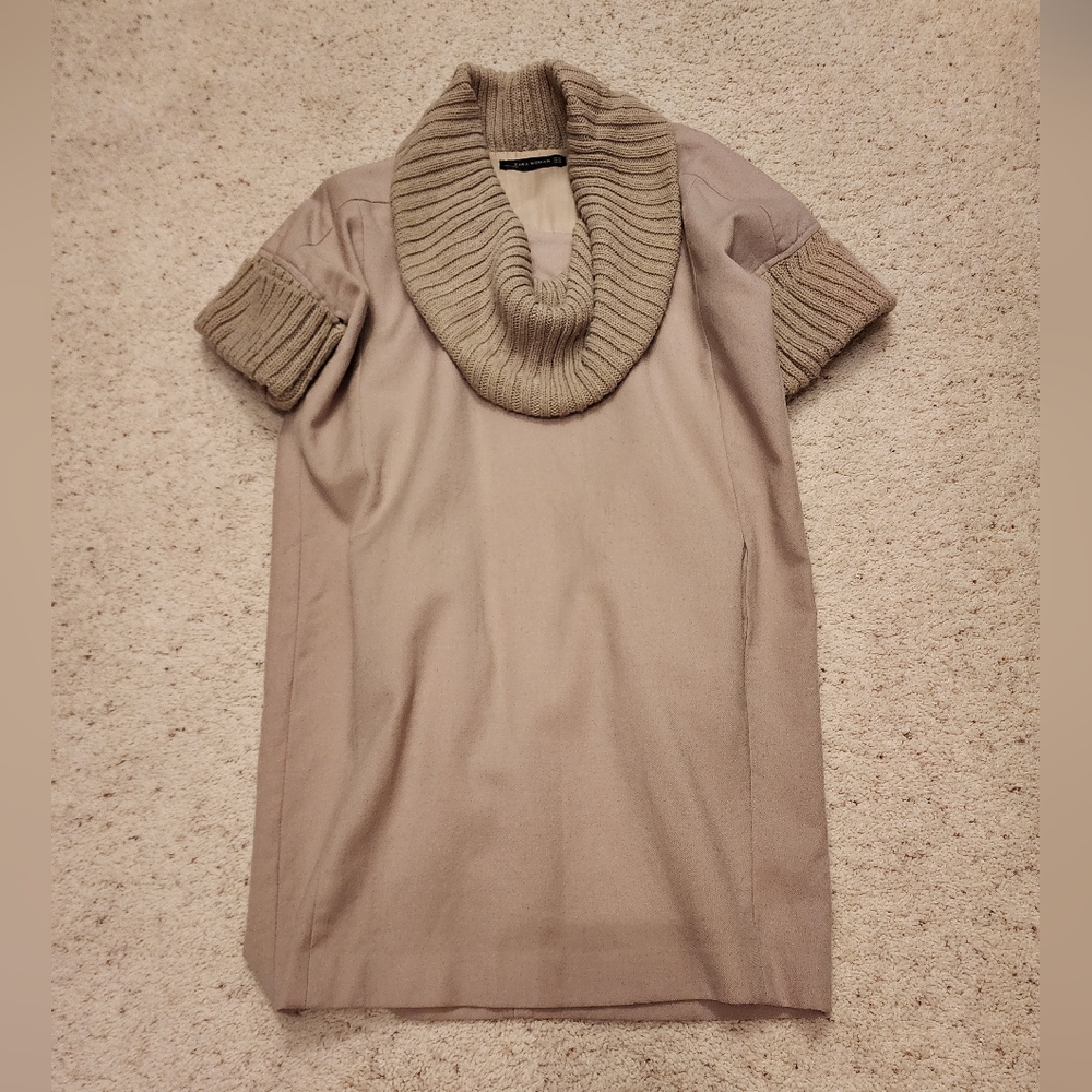 Zara Wool Blend Oversized Dress